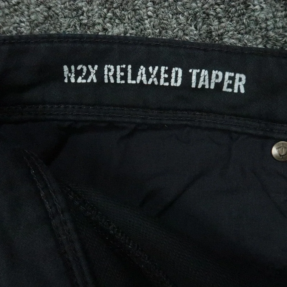 DUER Pants Mens 38x26 Blue N2X Relaxed Taper No Sweat Athletic Stretch